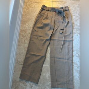 Anthropologie Maeve Khaki Beige Dress Pants